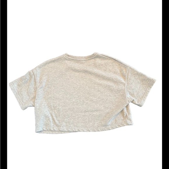 ASOS Bershka Short Sleeve cropped Newport Rhode Island sweatshirt - Picture 4 of 4